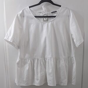 Elegant White Women's Top